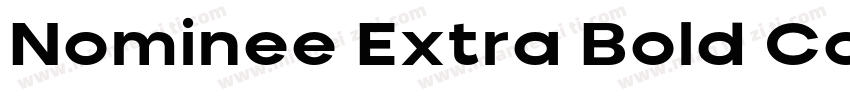 Nominee Extra Bold Condensed字体转换
